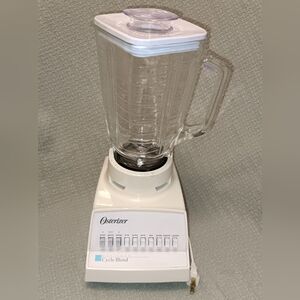 Vintage Osterizer Blender Designer Cycle Blend 10 Speed